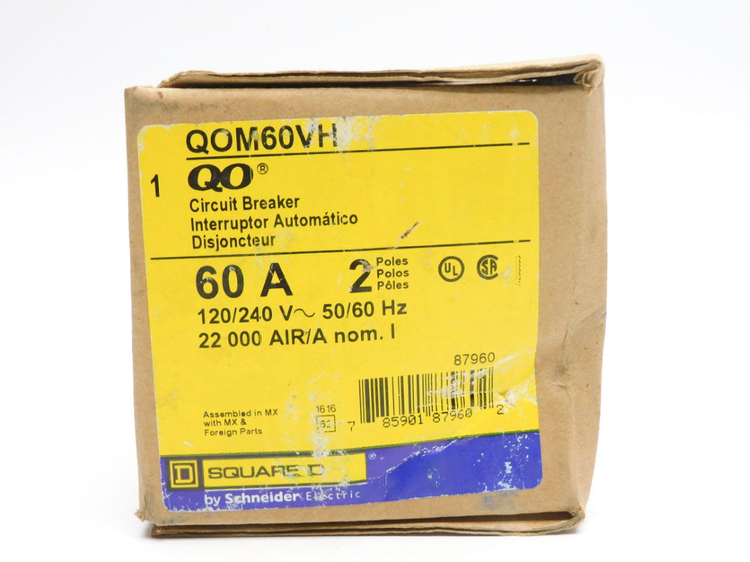 SQUARE D QOM60VH 240V 60A NSMP