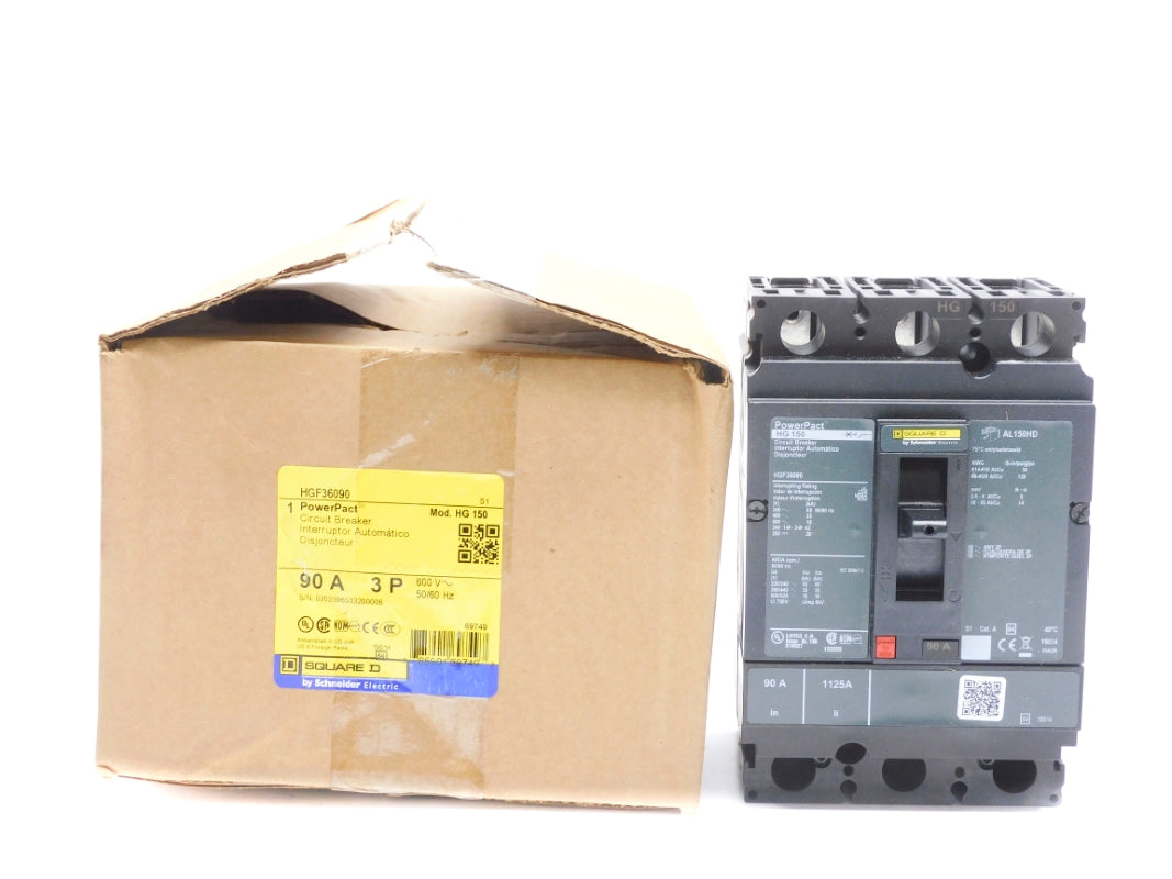 SQUARE D HGF36090 90A 600V NSMP
