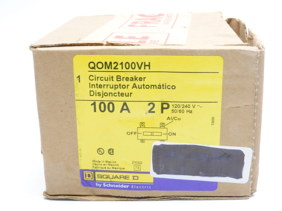 SQUARE D QOM2100VH 100A 120/240V (AS PICTURED) NSMP