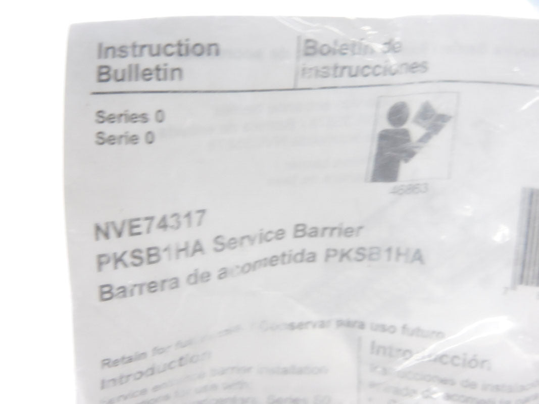SQUARE D NVE74317 PKSB1HA SER. 0 NSMP