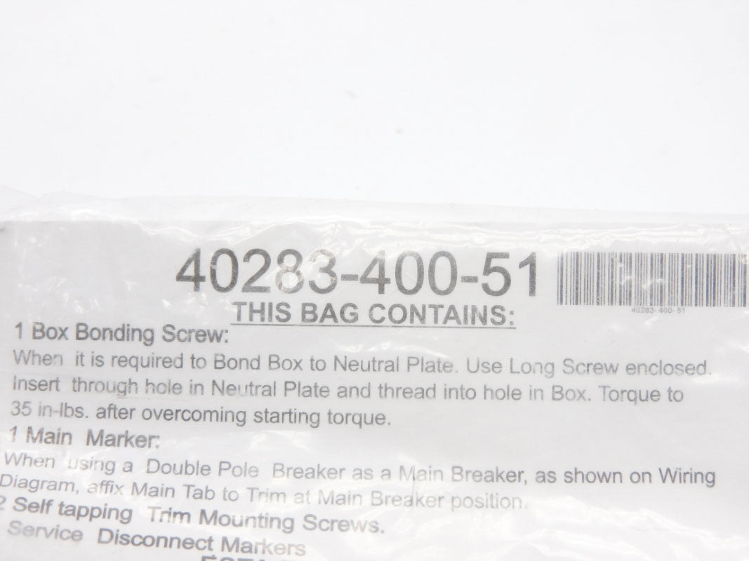 SQUARE D 40283-400-51 NSMP