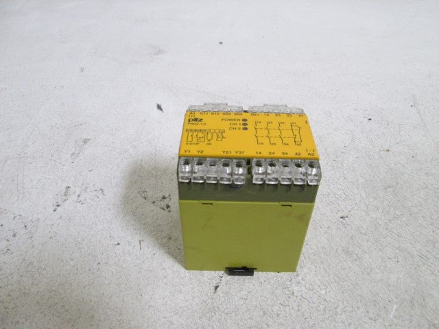 PILZ SAFETY RELAY PNOZ 1-2 24VDC 3S1O *USED*