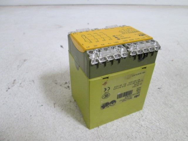 PILZ SAFETY RELAY PNOZ 1-2 24VDC 3S1O *USED*