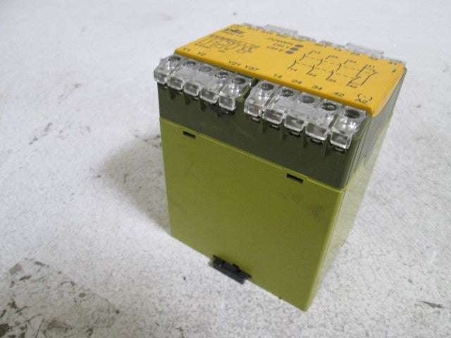 PILZ SAFETY RELAY PNOZ 1-2 24VDC 3S1O *USED*