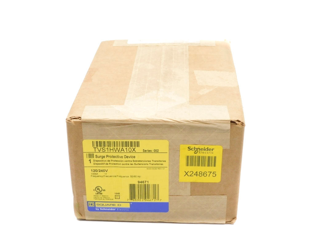 SQUARE D TVS1HWA10X SER. 002 240V NSFS
