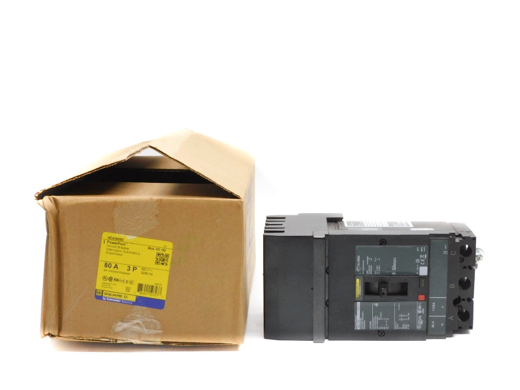 SQUARE D HDA36080 600V 80A NSMP