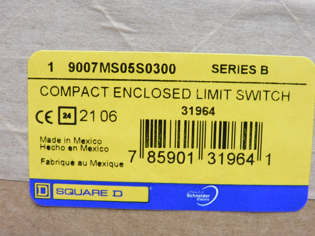 SQUARE D 9007MS05S0300 SER. B 250VAC 10A NSMP
