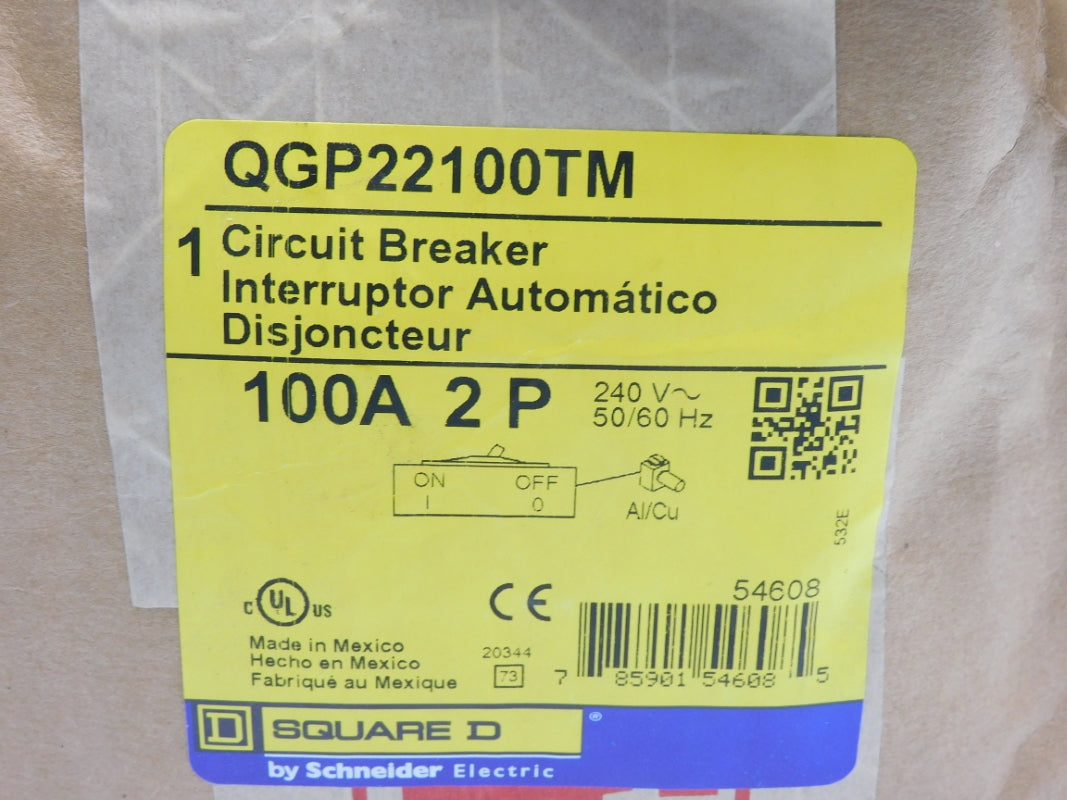 SQUARE D QGP22100TM 240V 100A NSFS
