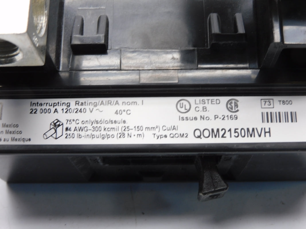 SQUARE D QOM2150MVH 240V 150A NSNP