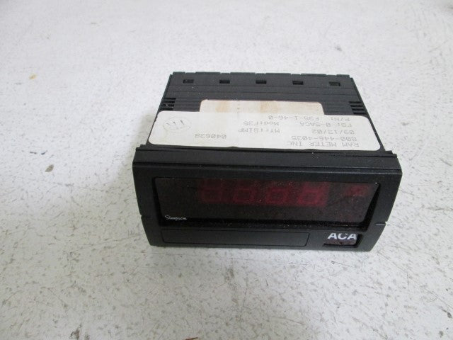 SIMPSON METER F35-1-46-0 *USED*