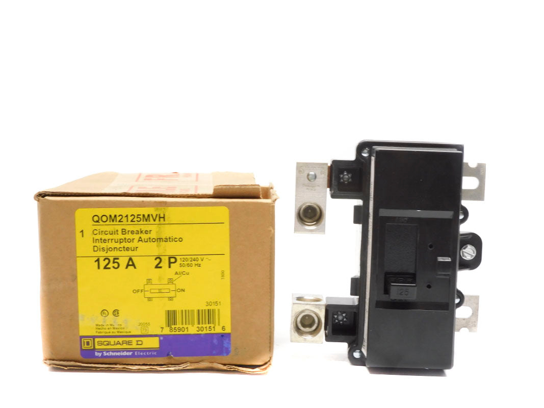 SQUARE D QOM2125MVH 240V 125A NSMP