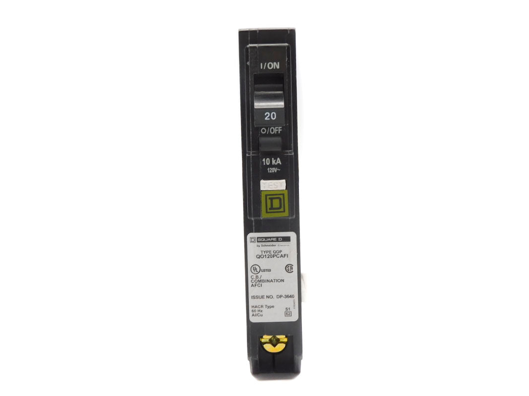 SQUARE D QO120PCAFI 120V 20A NUPI
