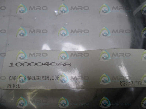 BELDEN CABLE, ANALOG PIR, 10' FT 100004068  NSNP IN BAG