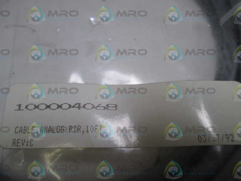 BELDEN CABLE, ANALOG PIR, 10' FT 100004068  NSNP IN BAG