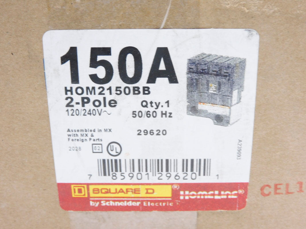 SQUARE D HOM2150BB 240V 150A NSMP