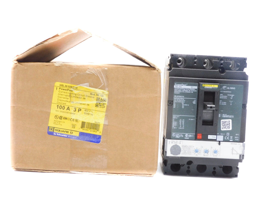 SQUARE D HRL36100U31X 600V 100A NSMP
