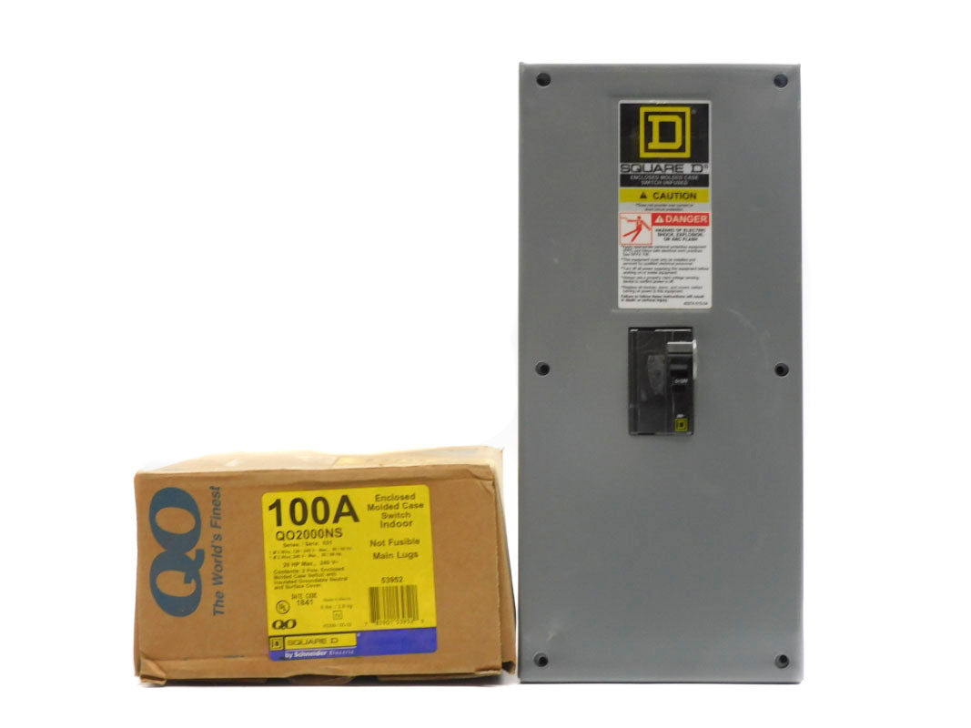 SQUARE D QO2000NS SER. E01 240V 100A NSMP