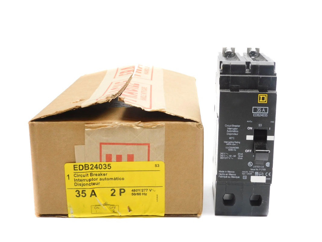 SQUARE D EDB24035 277V 35A NSMP