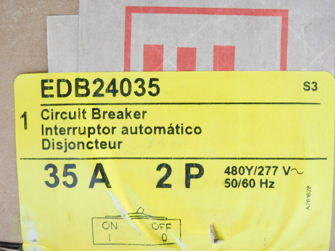 SQUARE D EDB24035 277V 35A NSMP