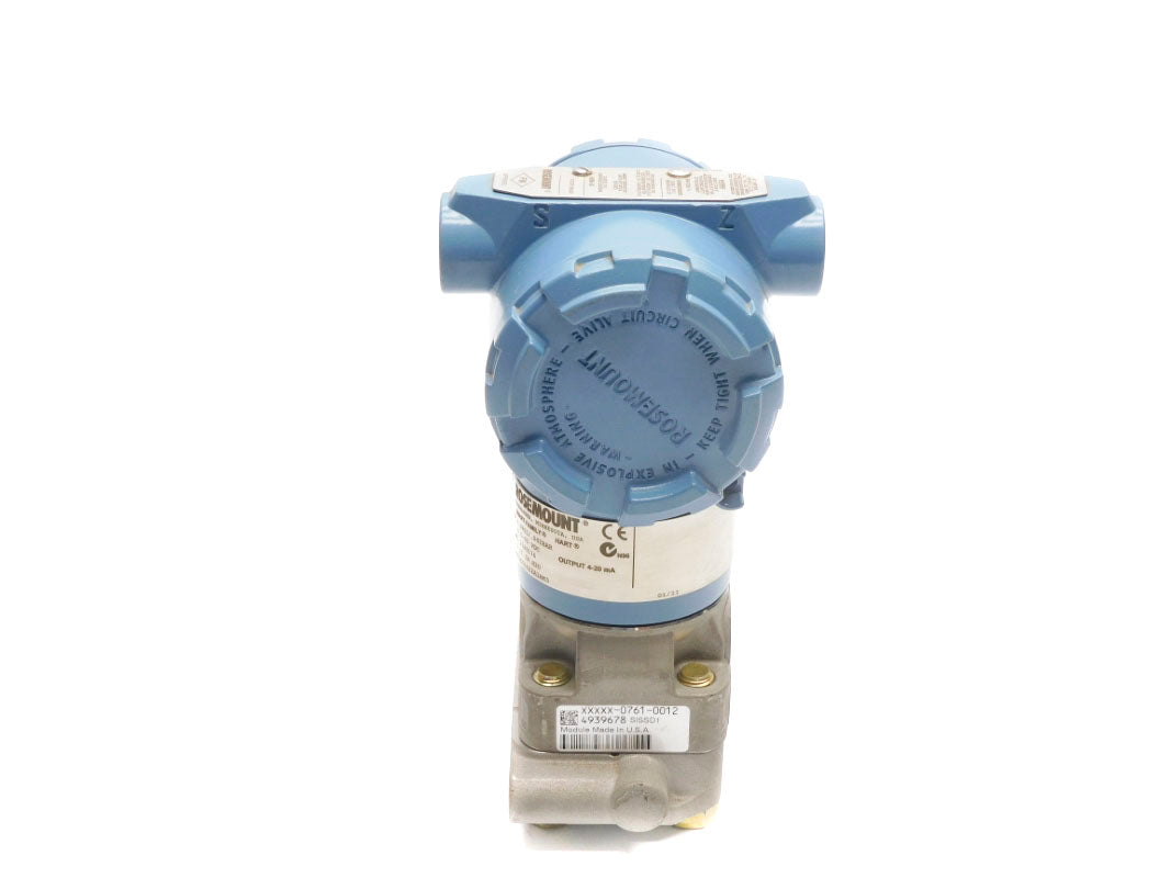 ROSEMOUNT 3051CG1A22A1AK5 55VDC 0.9PSI 25"H2O NSNP