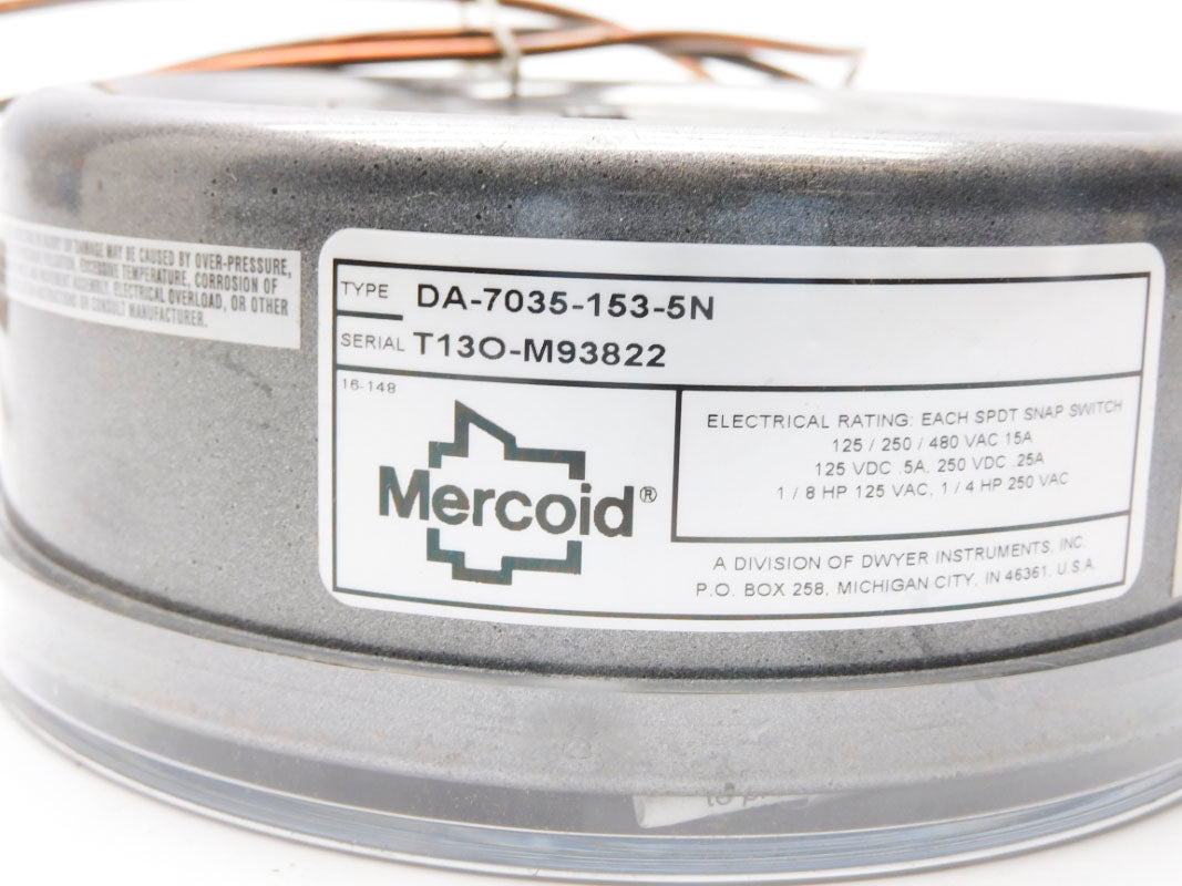 MERCOID DA-7035-153-5N 480VAC 15A NSMP
