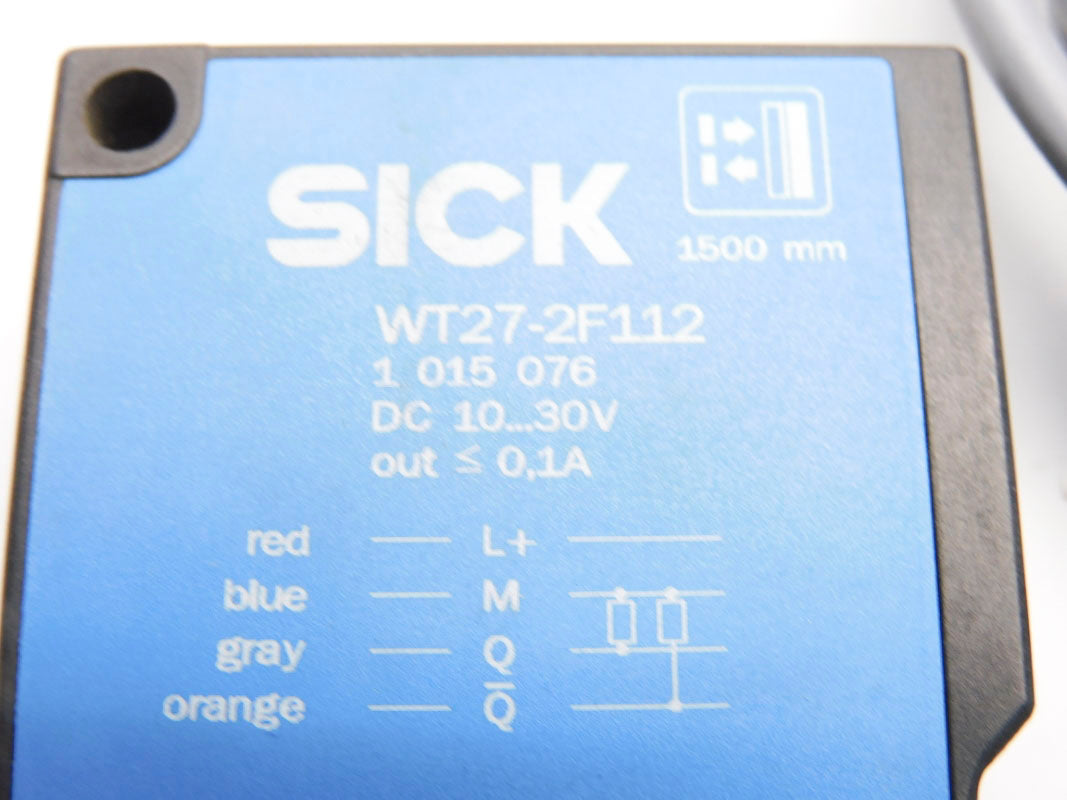 SICK WT27-2F112 1015076 30VDC NSNP