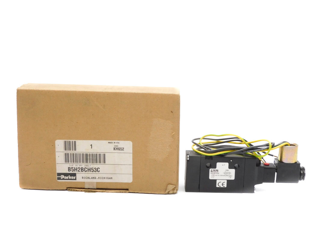 PARKER B5H2BCH53C 120V 150PSI 3/8" NSMP
