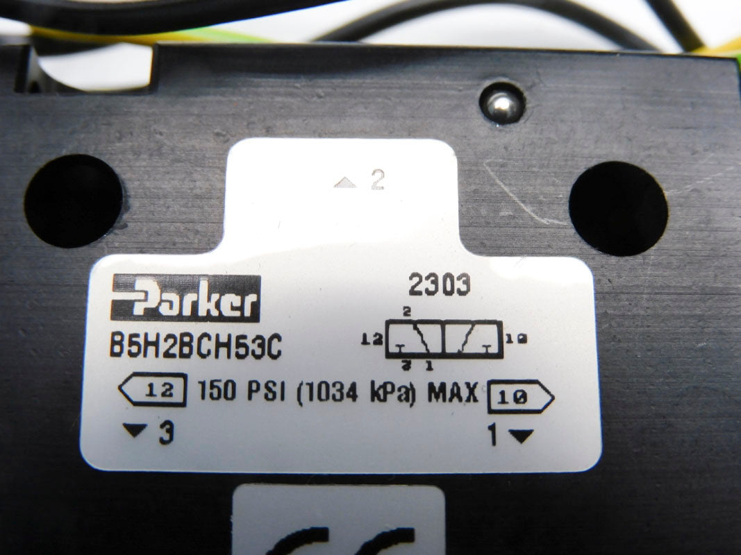 PARKER B5H2BCH53C 120V 150PSI 3/8" NSMP