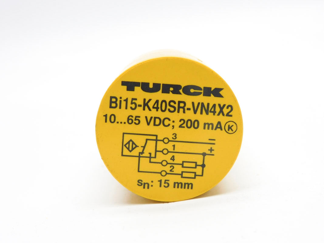 TURCK BI15-K40SR-VN4X2 65VDC NSNP