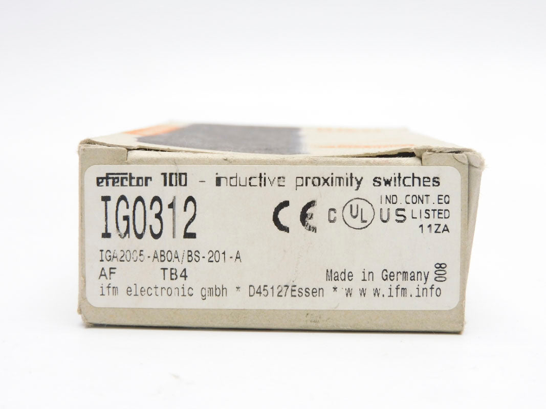 IFM EFECTOR IGA2005-ABOA/BS-201-A IG0312 250V NSMP
