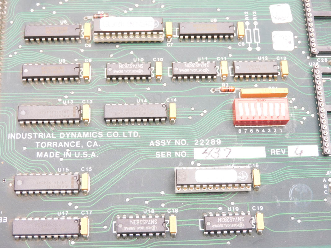 INDUSTRIAL DYNAMICS 22289 REV. 6 NSNP