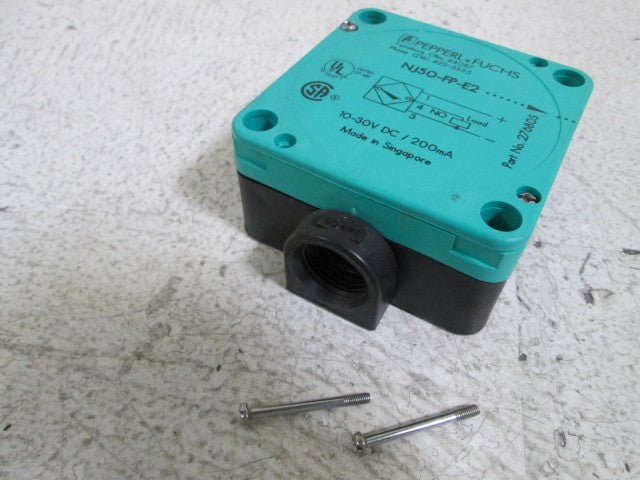 PEPPERL+FUCHS NJ50-FP-E2-P2 SENSOR *NEW NO BOX*