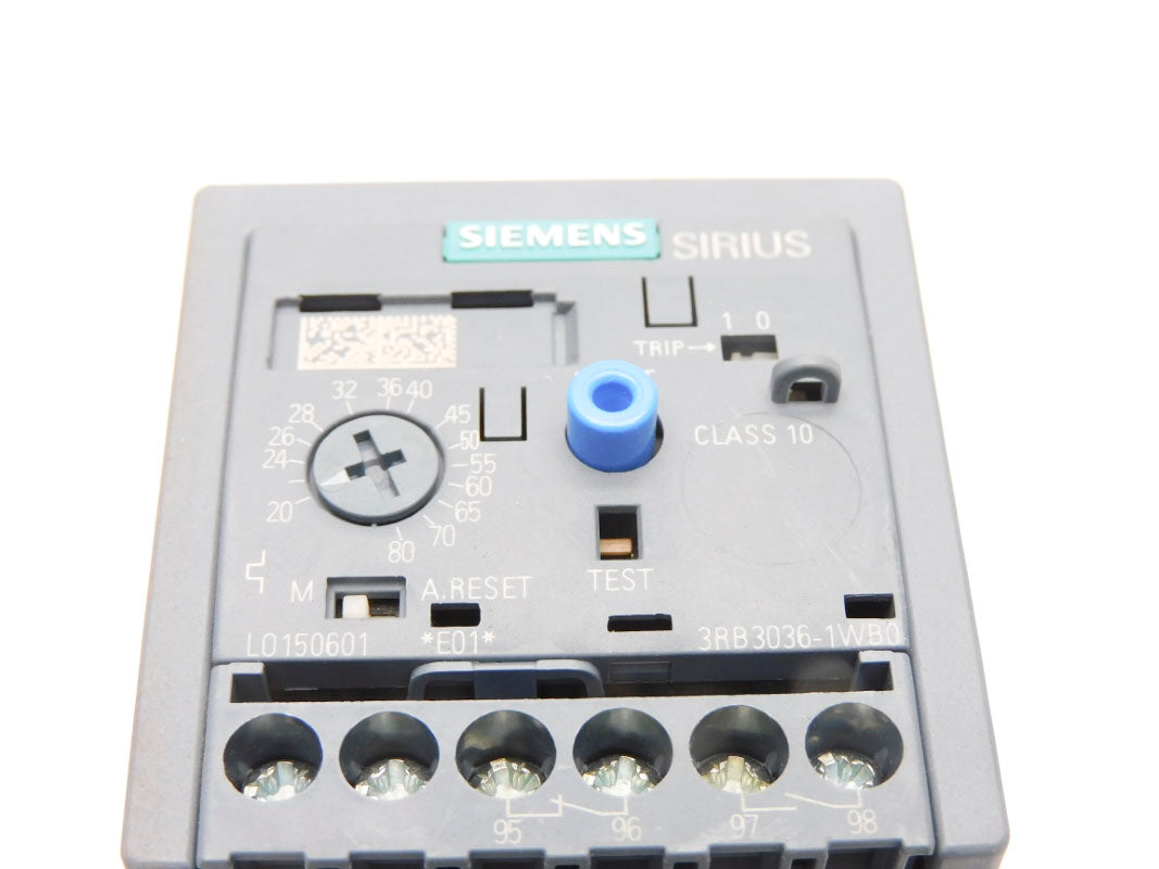 SIEMENS 3RB3036-1WB0 80A NSMP