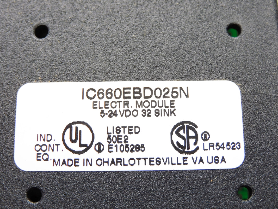 FANUC IC660EBD025N 24VDC 16A NUPI