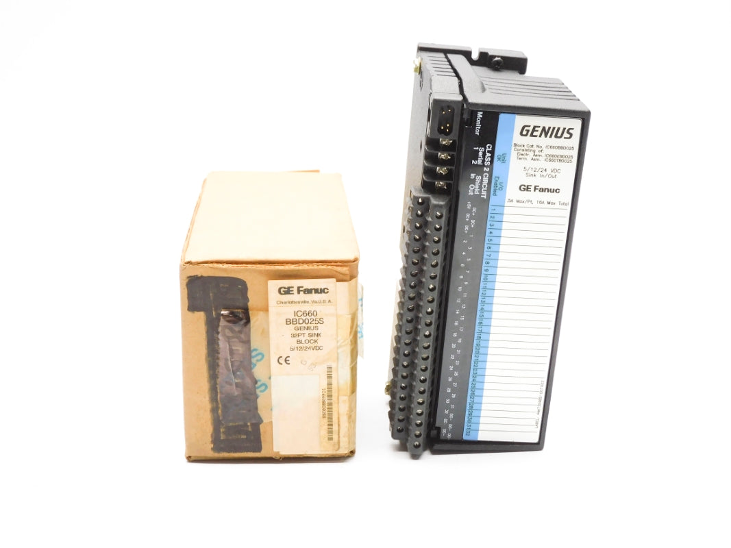 FANUC IC660BBD025S 24VDC 16A NSMP