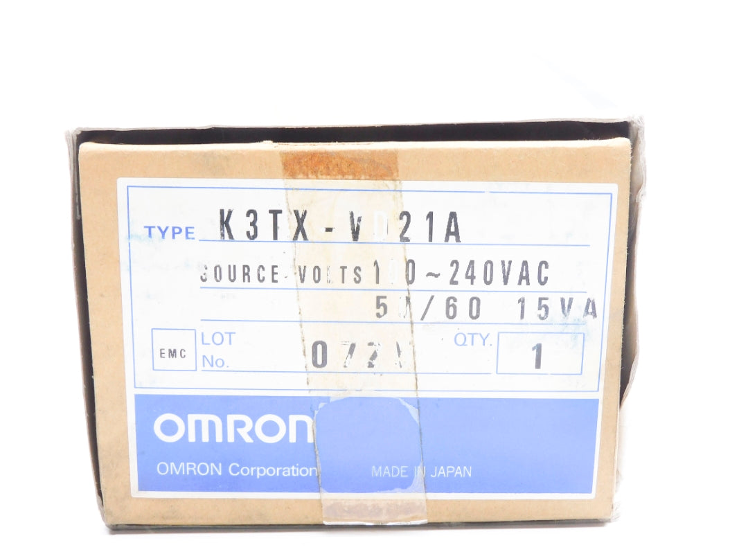 OMRON K3TX-VD21A 240VAC NSMP