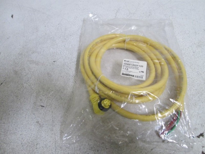 BRAD CONNECTIVITY FEMALE CORD 105001A02F120 * NEW IN FACTORY BAG *