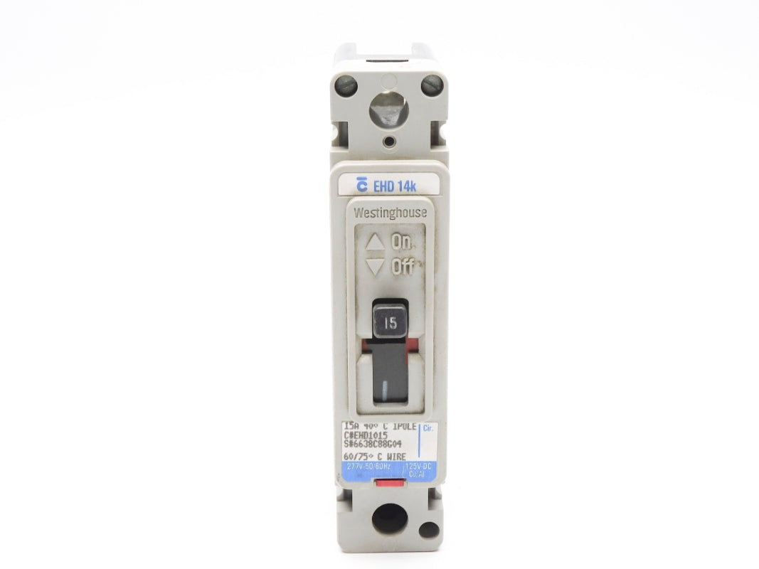 WESTINGHOUSE EHD1015 277V 15A UNMP