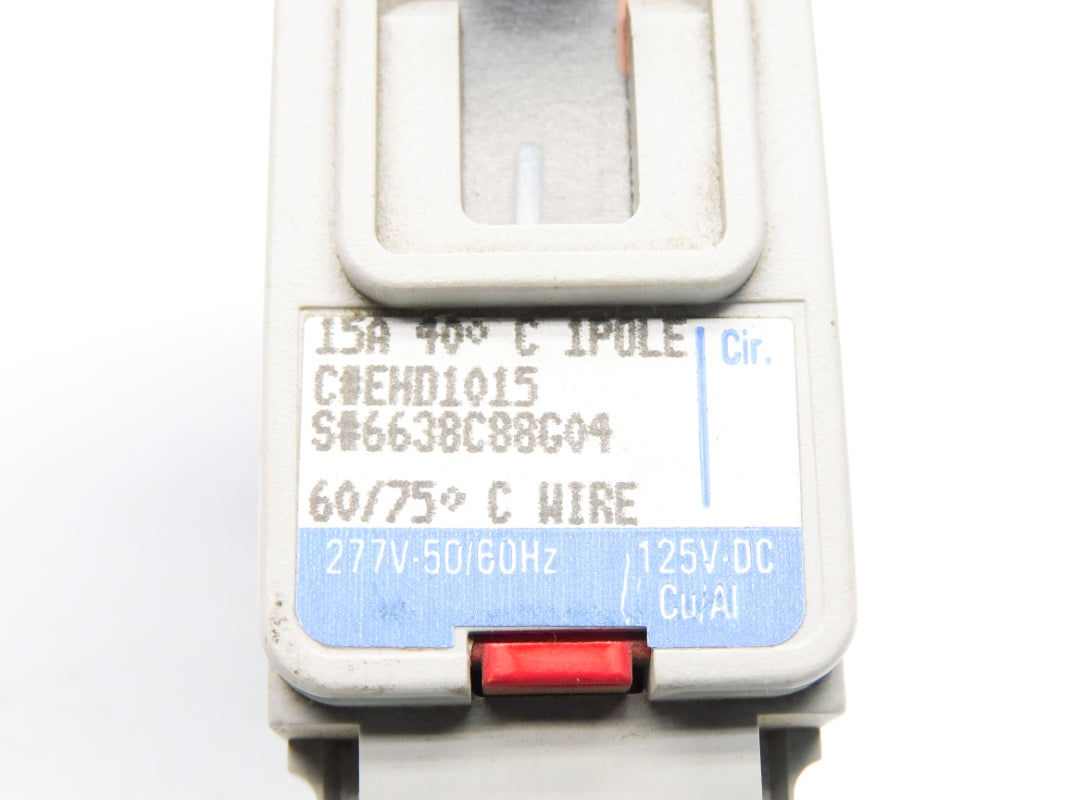 WESTINGHOUSE EHD1015 277V 15A UNMP