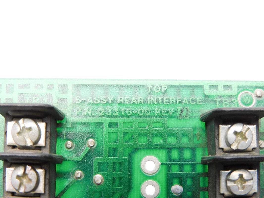FAB INTERFACE 33149-00 REV. B UNMP