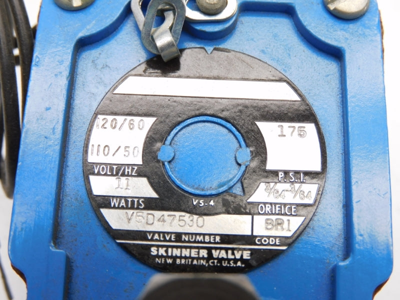 HONEYWELL SKINNER V5D47530 120V 175PSI NSMP