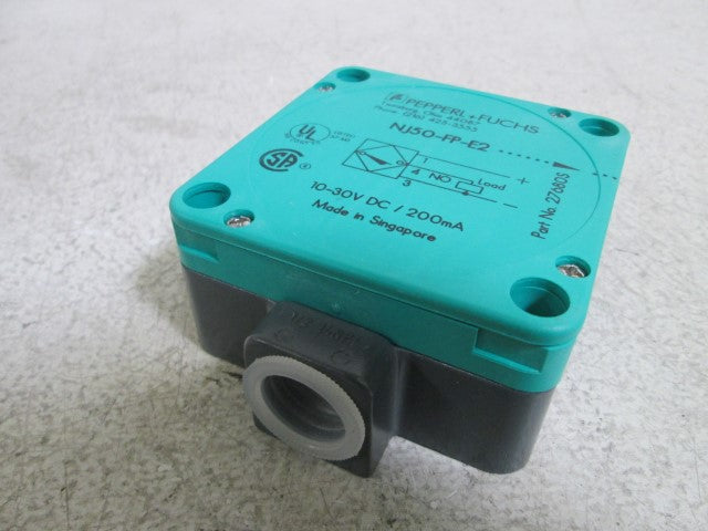 PEPPERL+FUCHS NJ50-FP-E2-P4 SENSOR *NEW NO BOX*