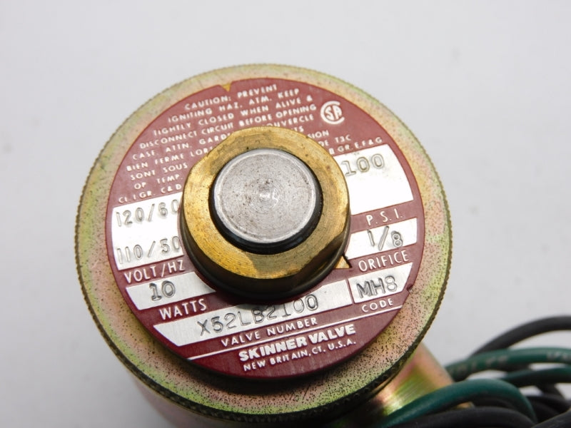 SKINNER X52LB2100 120V 100PSI 1/8" NSNP