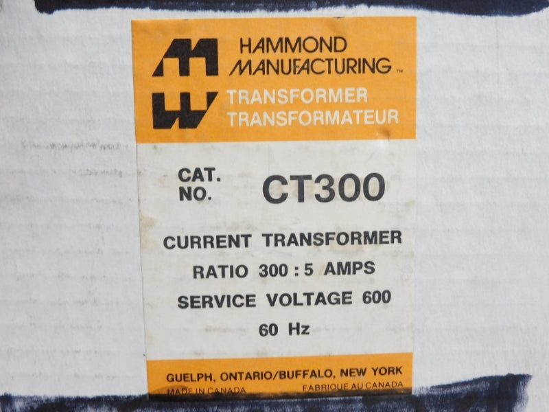 HAMMOND MANUFACTURING CT300 600V NSMP