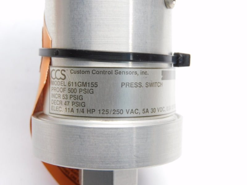 CCS 611GM155 30VDC 5A 500PSI NSMP