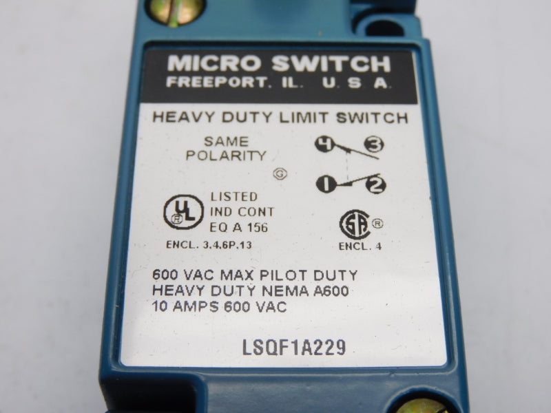 HONEYWELL LSQF1A229 600VAC 10A NSMP