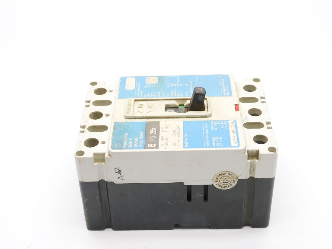 WESTINGHOUSE FD3030 SER. C 600VAC 30A UNMP
