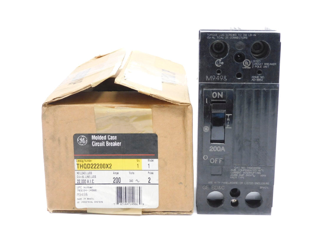 GENERAL ELECTRIC THQD22200X2 240V 200A NSMP