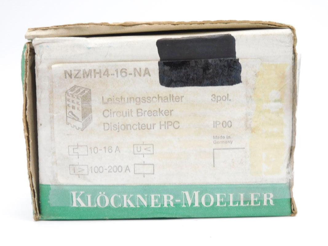 KLOCKNER MOELLER NZMH4-16-NA 600VAC 16A NSMP