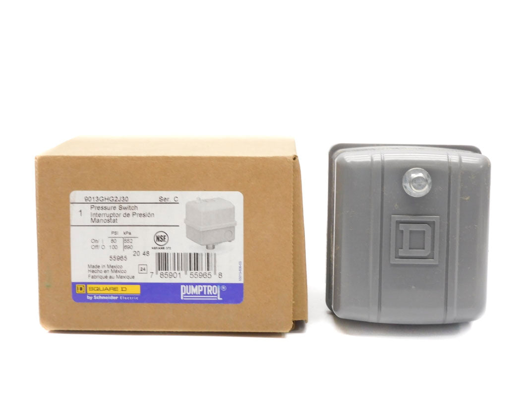 SQUARE D 9013GHG2J30 SER. C 460/575V 80/100PSI NSMP